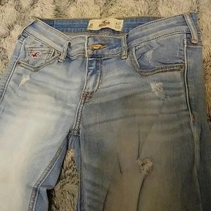 Hollister ripped jeans